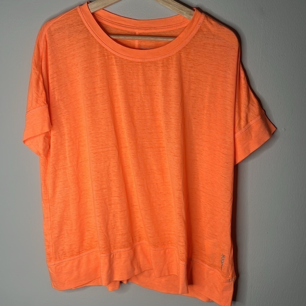 Reebok Orange XL Workout Women’s Tee